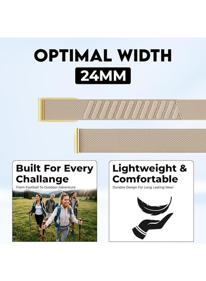 Ultra-soft Nylon Sport Band Compatible with WHOOP 5.0, One, Peak, and Life | Breathable, Durable & Secure Fit Strap | NOT for Gen 4 - Image 3